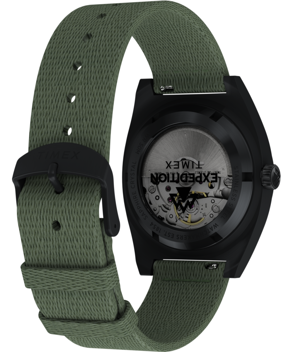 Timex Expedition Capstone Automatic 39mm Eco-Conscious Fabric Strap Watch