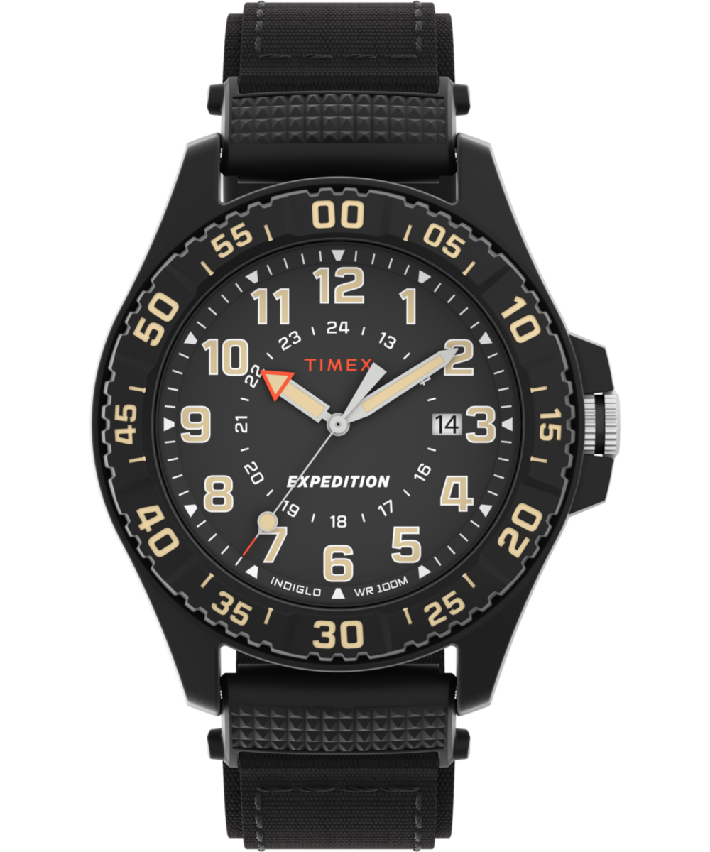 Timex Expedition Acadia Rugged 42mm Mixed Material Fabric Strap Watch
