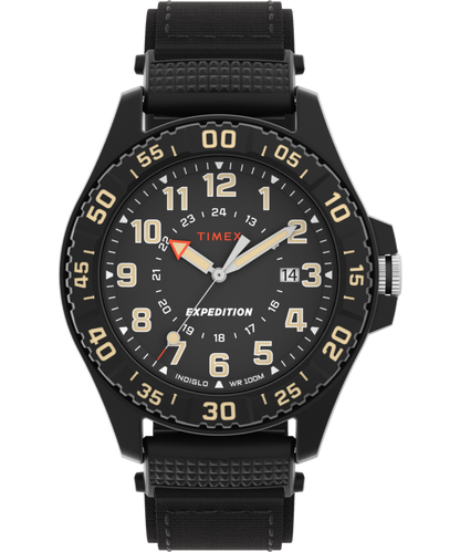 Timex Expedition Acadia Rugged 42mm Mixed Material Fabric Strap Watch