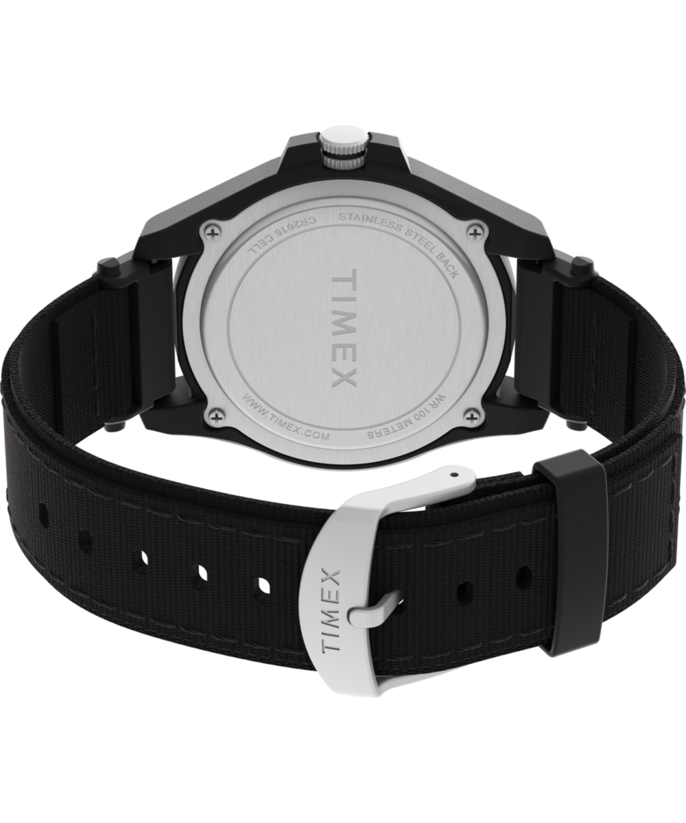 Timex Expedition Acadia Rugged 42mm Mixed Material Fabric Strap Watch