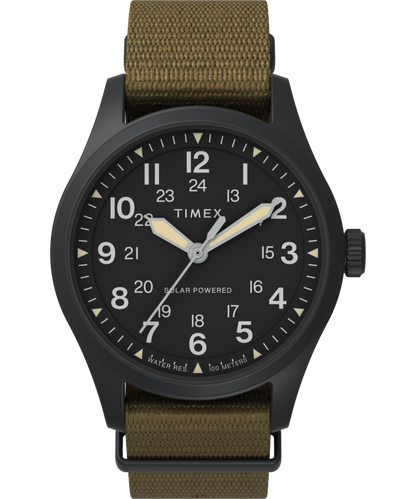 Timex Expedition Field Post Solar 36mm Recycled Fabric Strap Watch