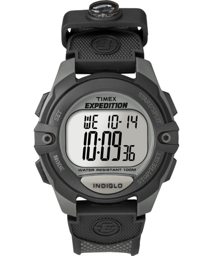Timex Expedition Chrono Alarm Timer 41mm Resin Strap Watch