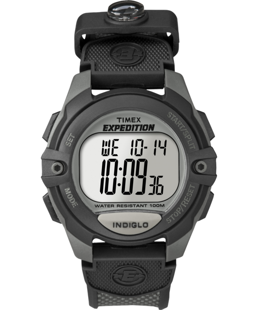 Timex Expedition Chrono Alarm Timer 41mm Resin Strap Watch