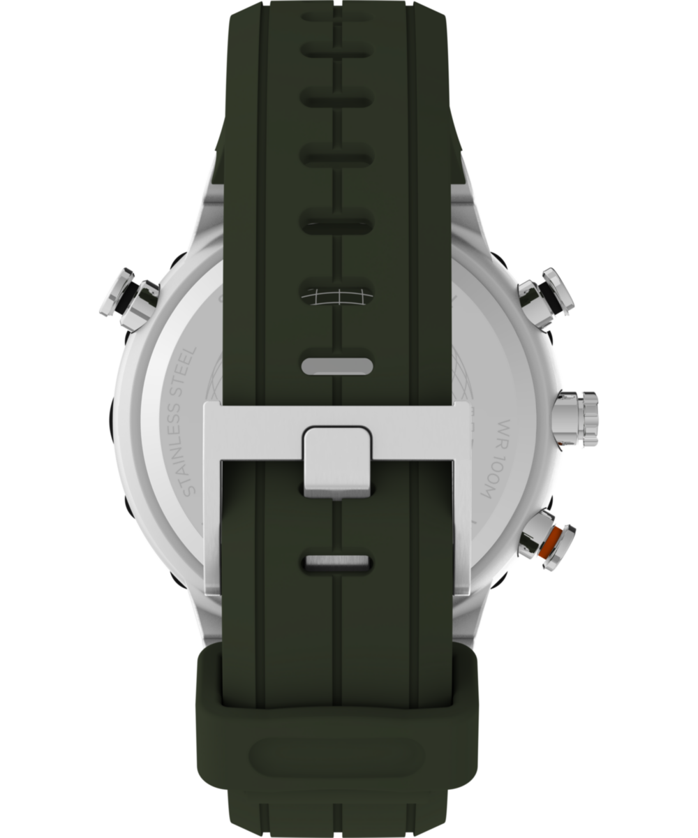 Timex Expedition Tide-Temp-Compass 45mm Silicone Strap Watch