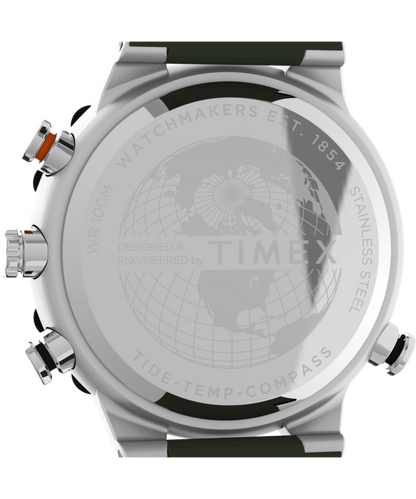 Timex Expedition Tide-Temp-Compass 45mm Silicone Strap Watch