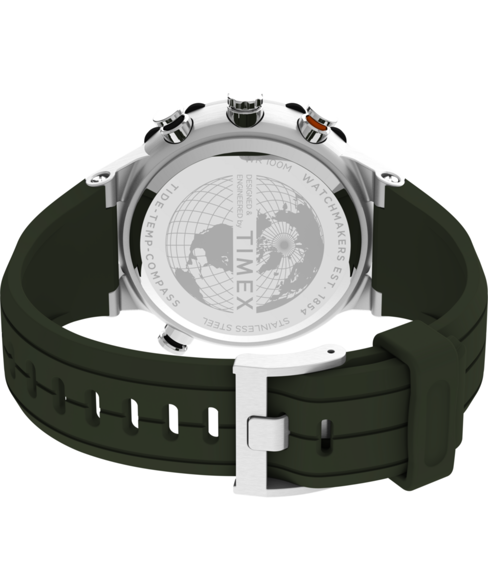 Timex Expedition Tide-Temp-Compass 45mm Silicone Strap Watch