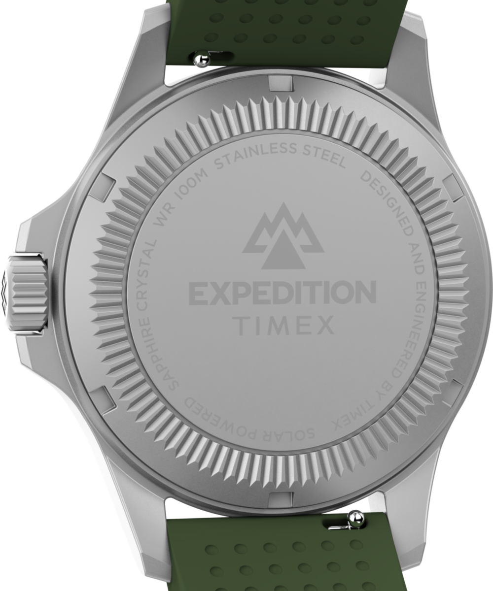 Timex Expedition Field Post Solar 41mm Silicone Strap Watch
