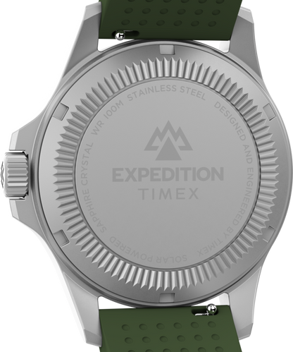 Timex Expedition Field Post Solar 41mm Silicone Strap Watch
