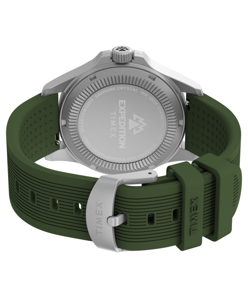 Timex Expedition Field Post Solar 41mm Silicone Strap Watch