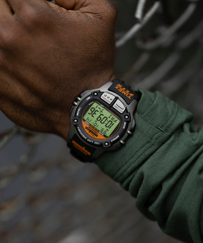 Timex TIMEX IRONMAN Flix 100 Lap 42mm PU Strap Watch