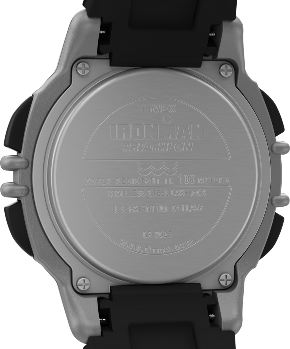 Timex TIMEX IRONMAN Flix 100 Lap 42mm PU Strap Watch