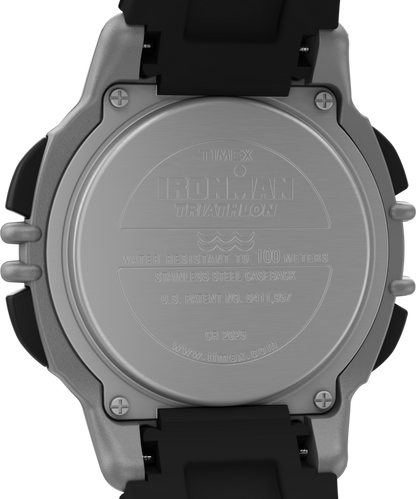 Timex TIMEX IRONMAN Flix 100 Lap 42mm PU Strap Watch
