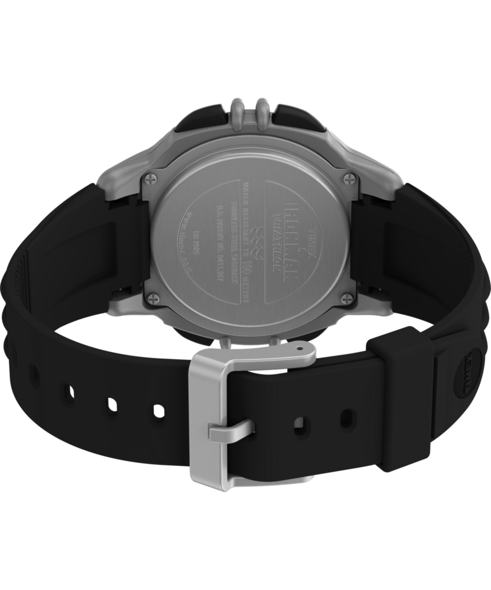 Timex TIMEX IRONMAN Flix 100 Lap 42mm PU Strap Watch