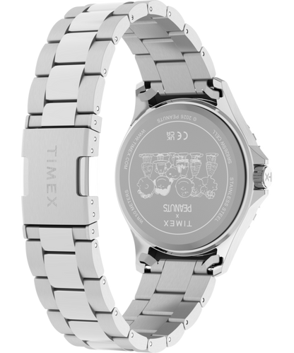 Timex Peanuts x Timex Navi Snoopy Soccer 41mm Stainless Steel Bracelet Watc
