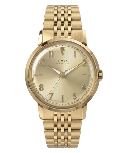 Timex Marlin Quartz 34mm Stainless Steel Bracelet Watch