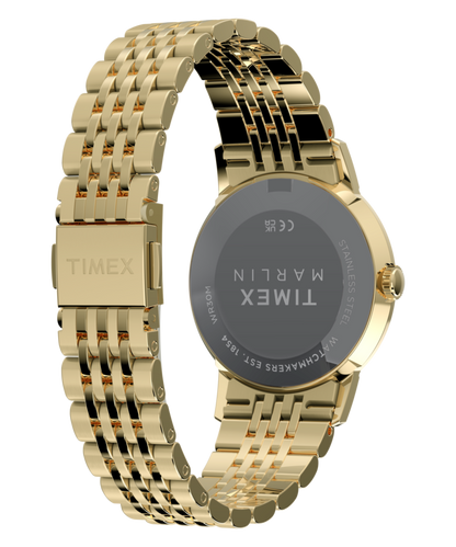 Timex Marlin Quartz 34mm Stainless Steel Bracelet Watch