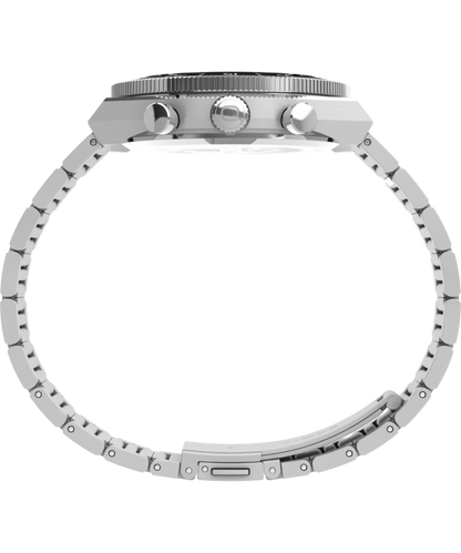 Timex Q Timex Continental Chronograph 40mm Stainless Steel Bracelet Watch