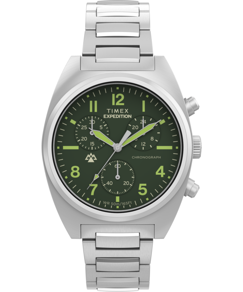Timex Expedition Capstone Chronograph 41mm Stainless Steel Bracelet Watch