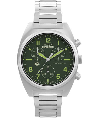 Timex Expedition Capstone Chronograph 41mm Stainless Steel Bracelet Watch