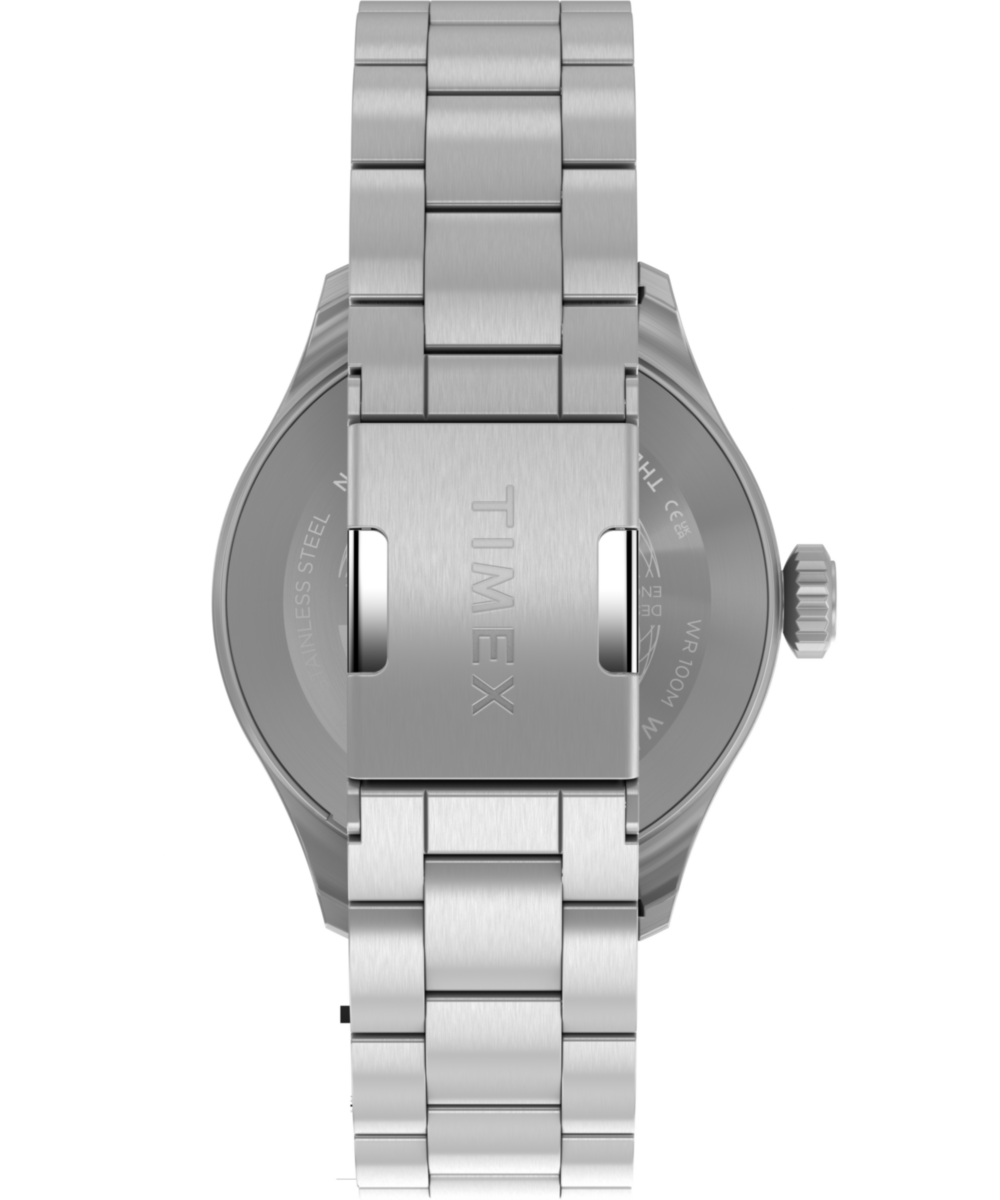 Timex Waterbury Ace 41mm Stainless Steel Bracelet Watch