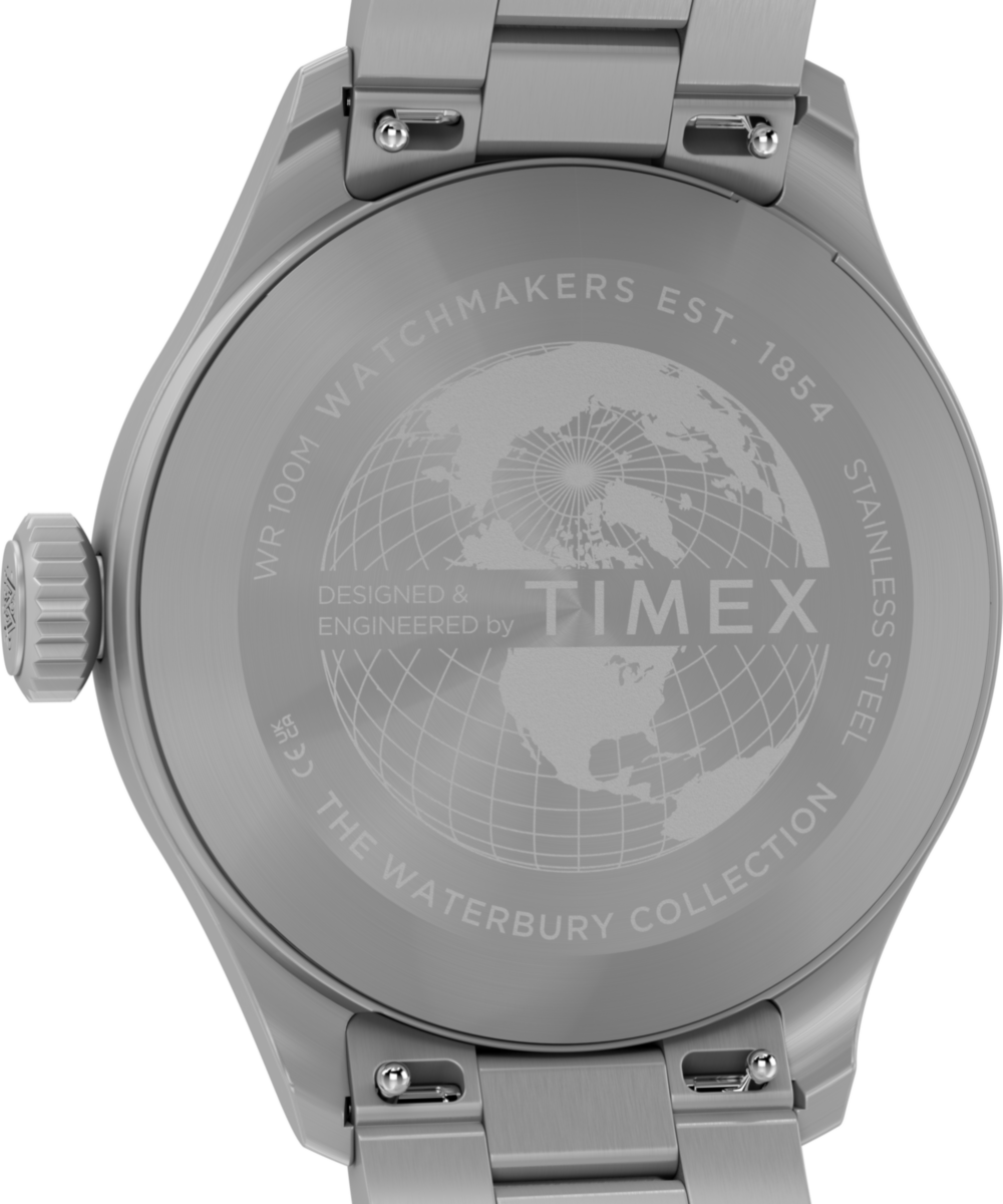Timex Waterbury Ace 41mm Stainless Steel Bracelet Watch