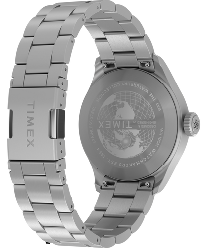 Timex Waterbury Ace 41mm Stainless Steel Bracelet Watch