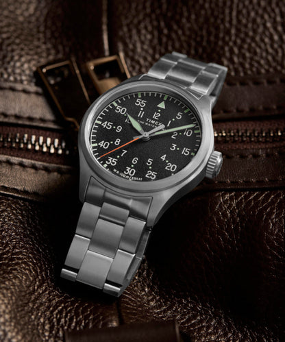 Timex Waterbury Ace 41mm Stainless Steel Bracelet Watch