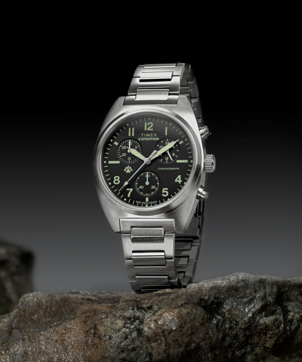 Timex Expedition Capstone Chronograph 41mm Stainless Steel Bracelet Watch