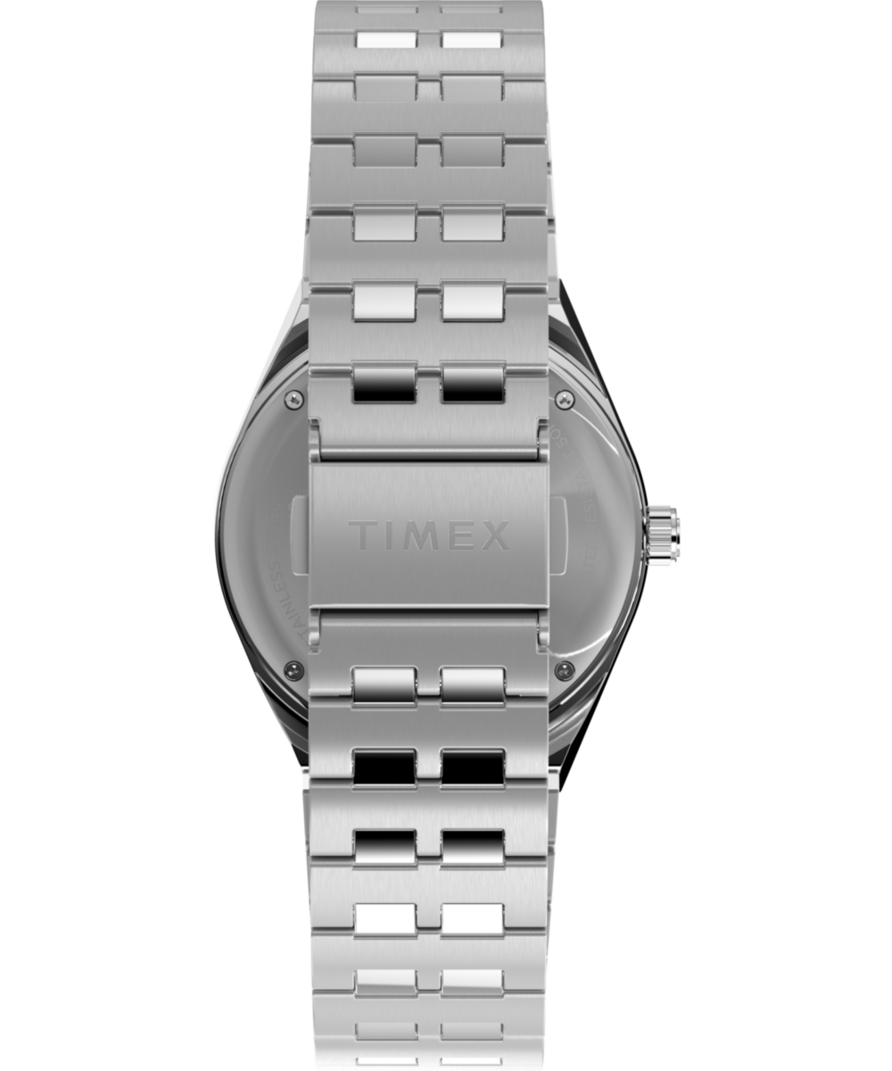 Timex Peanuts x Q Timex GMT 38mm Stainless Steel Bracelet Watch