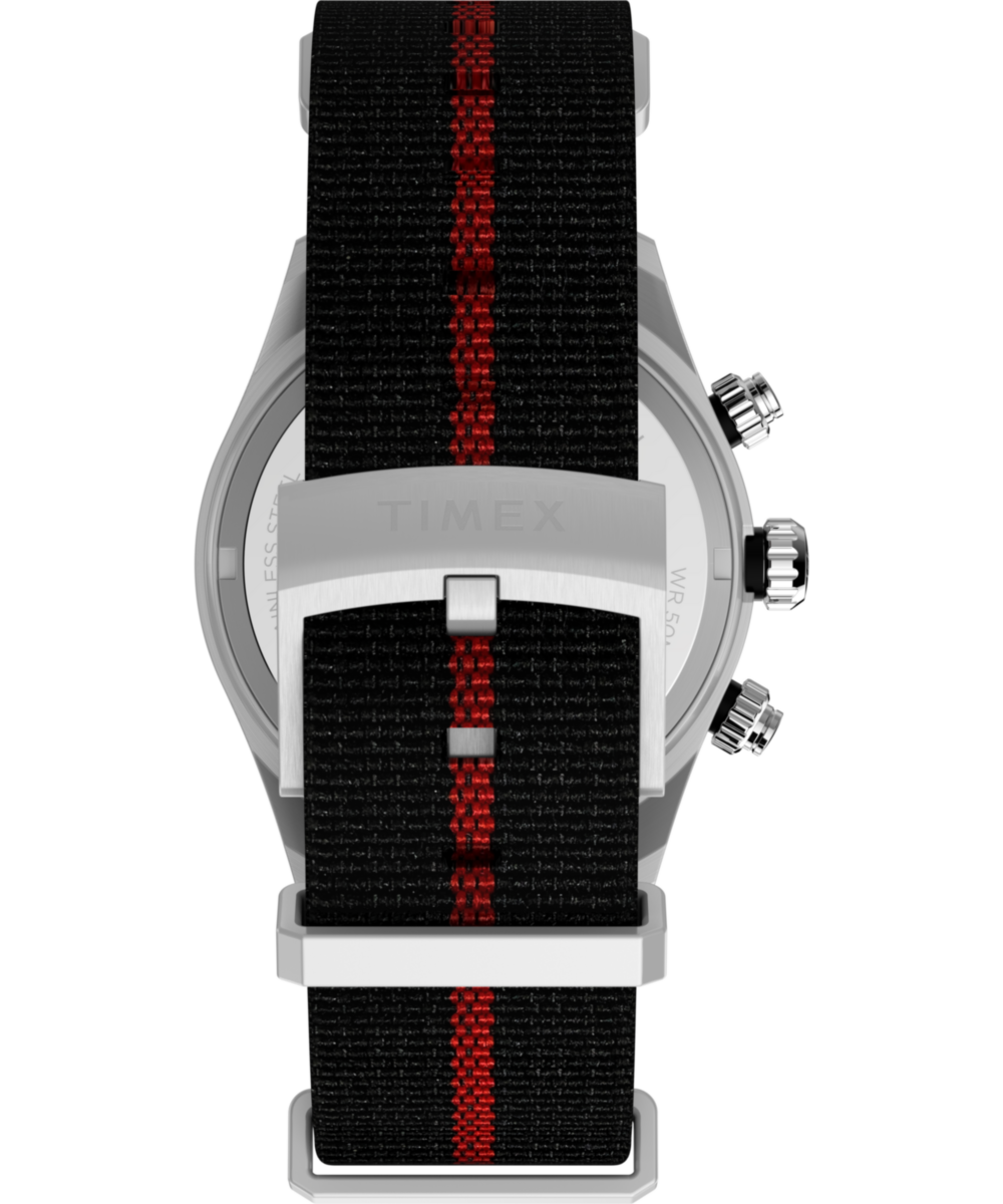 Timex Waterbury Heritage Chronograph 39mm Fabric Strap Watch