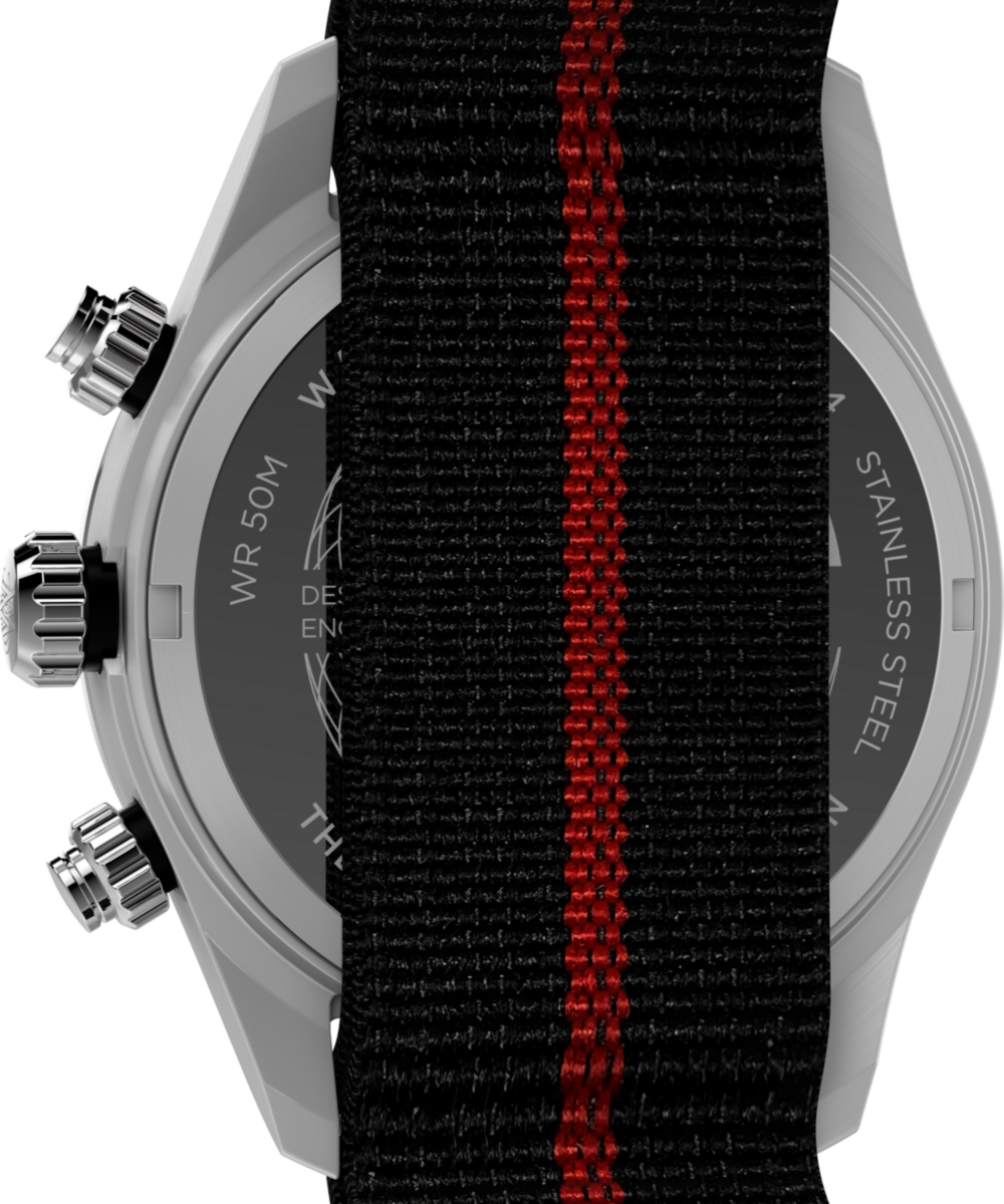 Timex Waterbury Heritage Chronograph 39mm Fabric Strap Watch