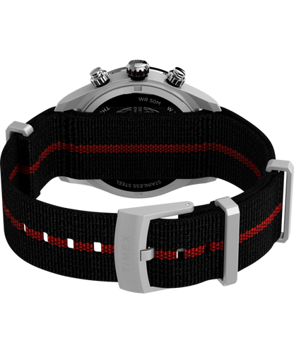Timex Waterbury Heritage Chronograph 39mm Fabric Strap Watch
