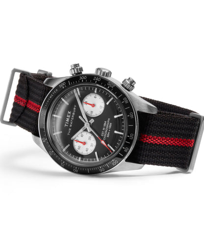 Timex Waterbury Heritage Chronograph 39mm Fabric Strap Watch