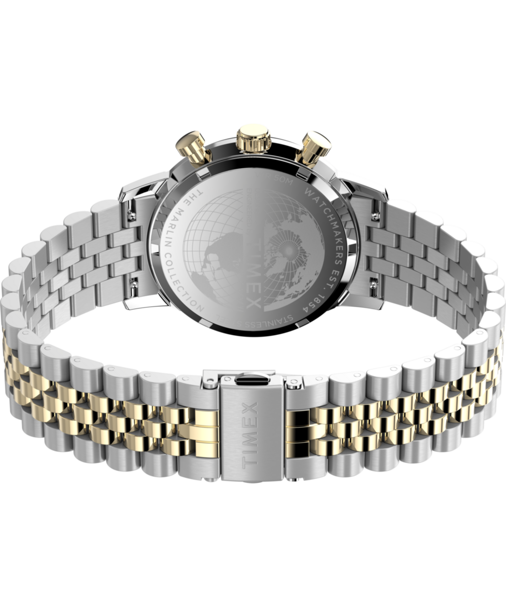 Timex Marlin Chronograph Tachymeter 40mm Stainless Steel Bracelet Watch