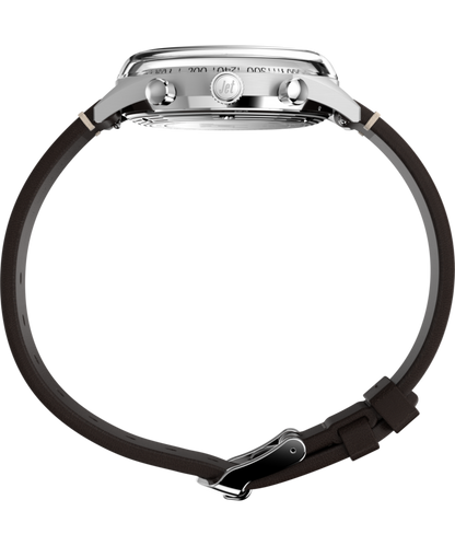 Timex Marlin Jet Quartz Chronograph 40mm Leather Strap Watch