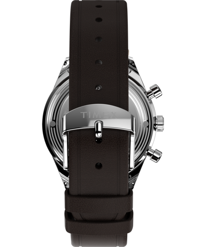 Timex Marlin Jet Quartz Chronograph 40mm Leather Strap Watch