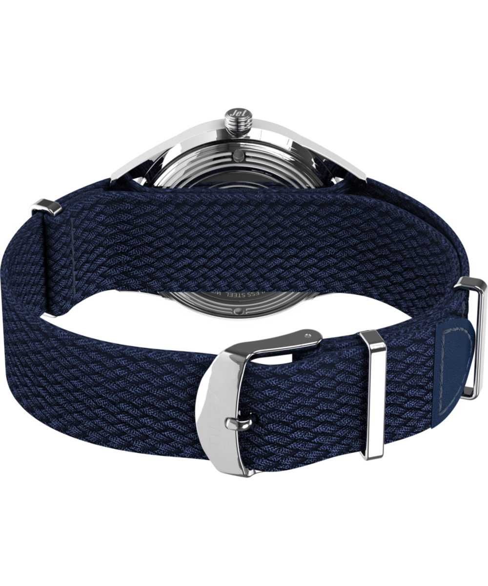 Timex Marlin Jet Automatic 38mm Fabric Strap Watch