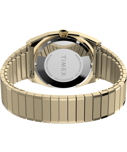 Timex Timex Automatic 1983 E Line Reissue 34mm Gold-Tone Expansion Band Wat