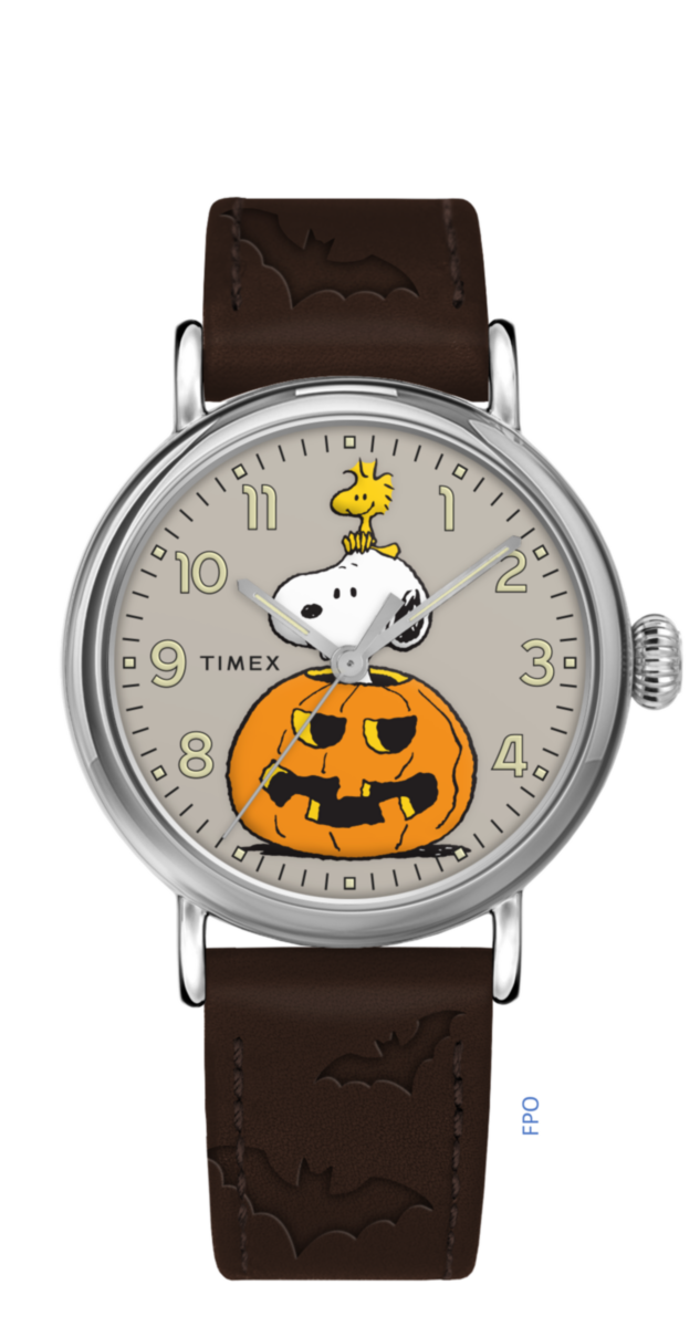 Timex Peanuts x Timex Weekender Pumpkin 40mm Leather Strap Watch