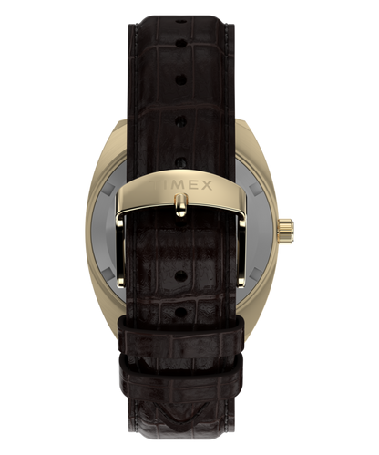 Timex Timex 1976 Rotary Phone Dial Reissue 37mm Leather Strap Watch
