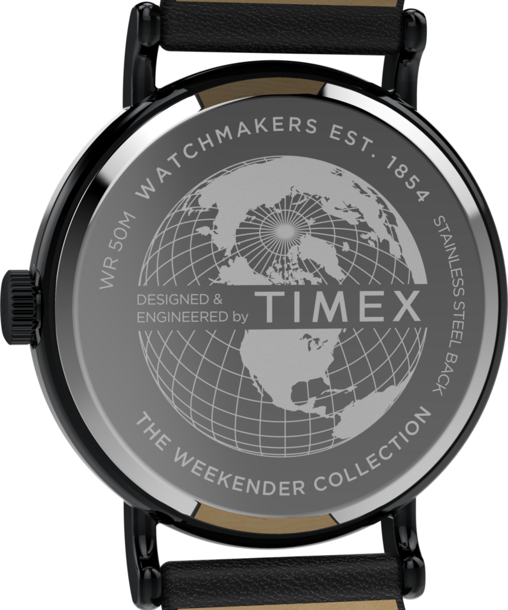 Timex Timex Weekender Day of the Dead 40mm Leather Strap Watch