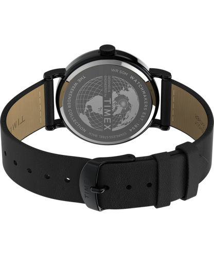 Timex Timex Weekender Day of the Dead 40mm Leather Strap Watch