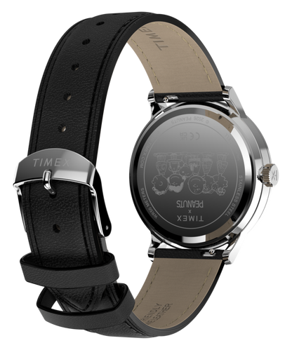 Timex Peanuts x Timex Waterbury Classic 40mm Leather Strap Watch