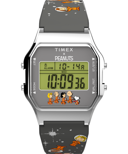 Timex Peanuts x Timex T80 Peanuts Space 34mm Resin Strap Watch