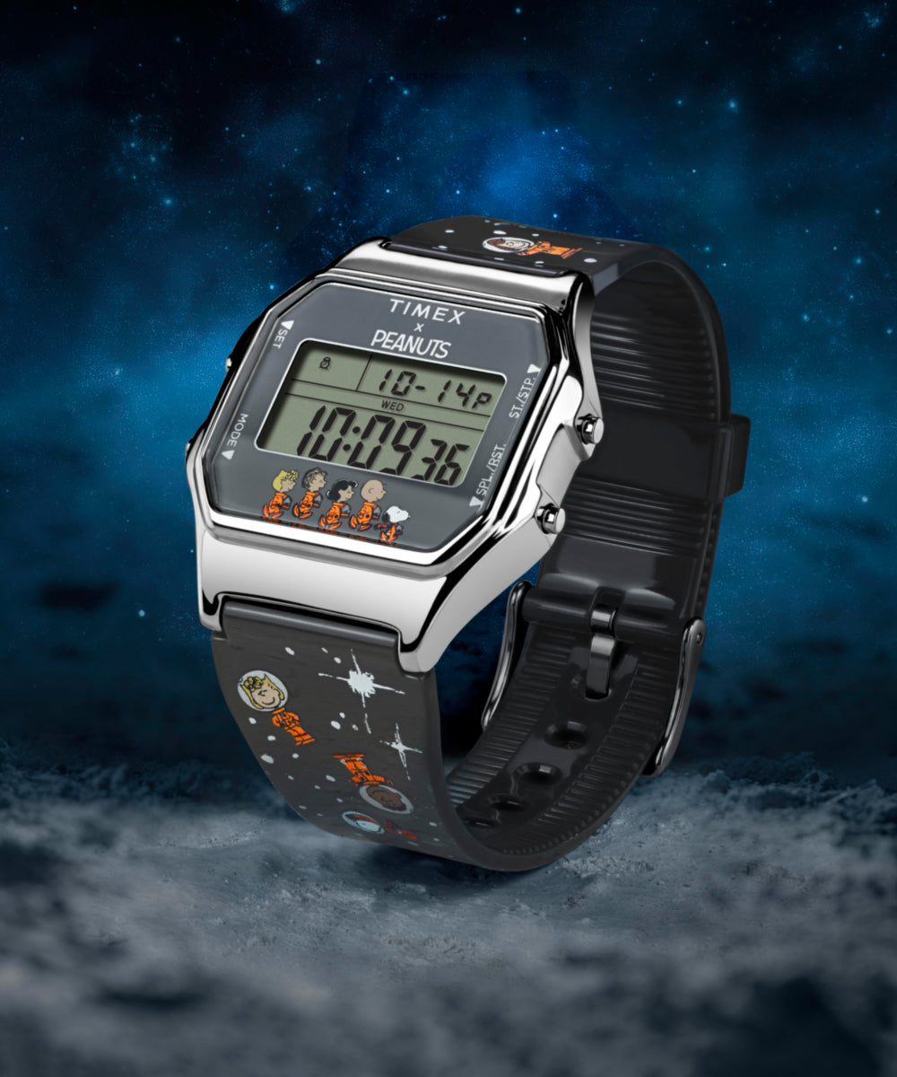 Timex Peanuts x Timex T80 Peanuts Space 34mm Resin Strap Watch