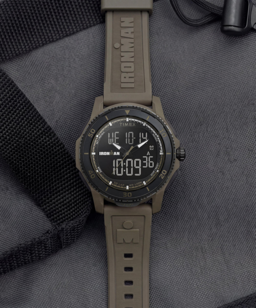 Timex TIMEX IRONMAN Adrenaline 46.5mm Resin Strap Watch