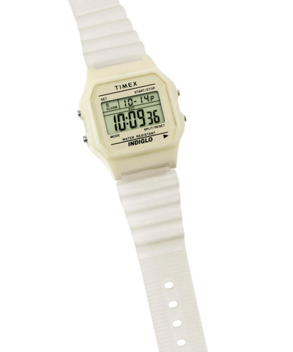 Timex Timex T80 Glow in the Dark 34mm Resin Strap Watch