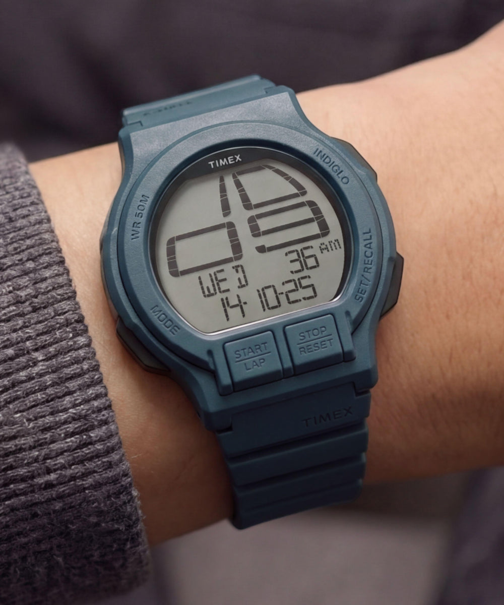 Timex Retroware Digital 46mm Resin Strap Watch