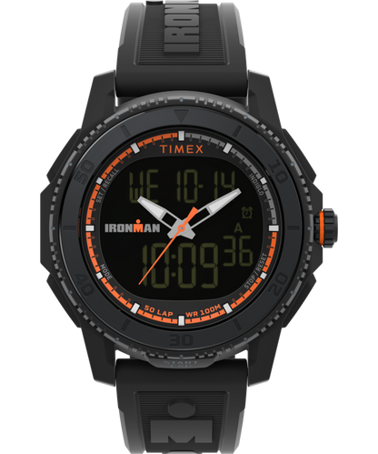 Timex TIMEX IRONMAN Adrenaline Ana-digi 46.5mm PU Strap Watch