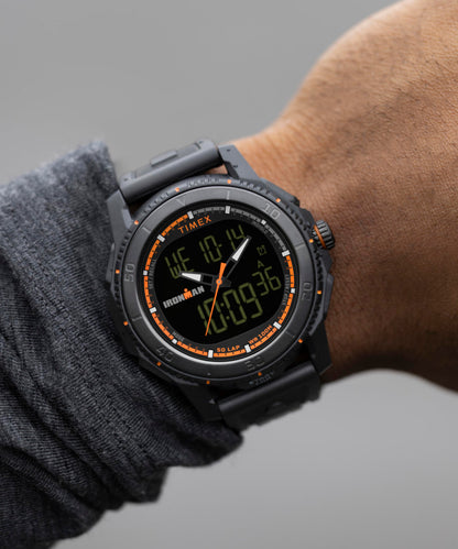 Timex TIMEX IRONMAN Adrenaline Ana-digi 46.5mm PU Strap Watch